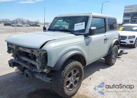 2022 Ford Bronco Big Bend z USA, uszkodzony, nr VIN 1FMDE5AH4NLB44530